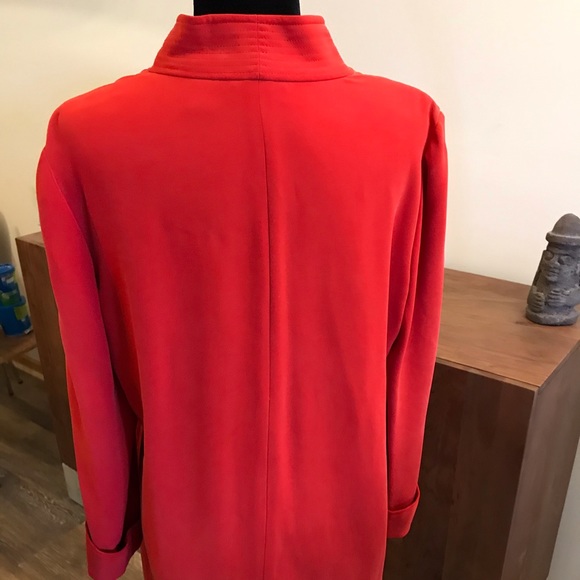Dana Buchman 100% Silk Red Tunic (pre-Kohl’s sale) - Picture 2 of 9